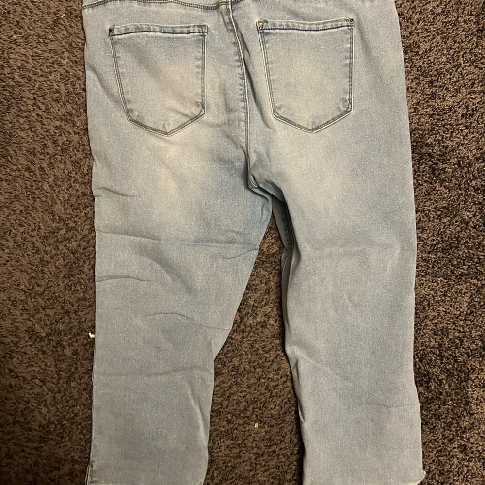 Light colored jeans